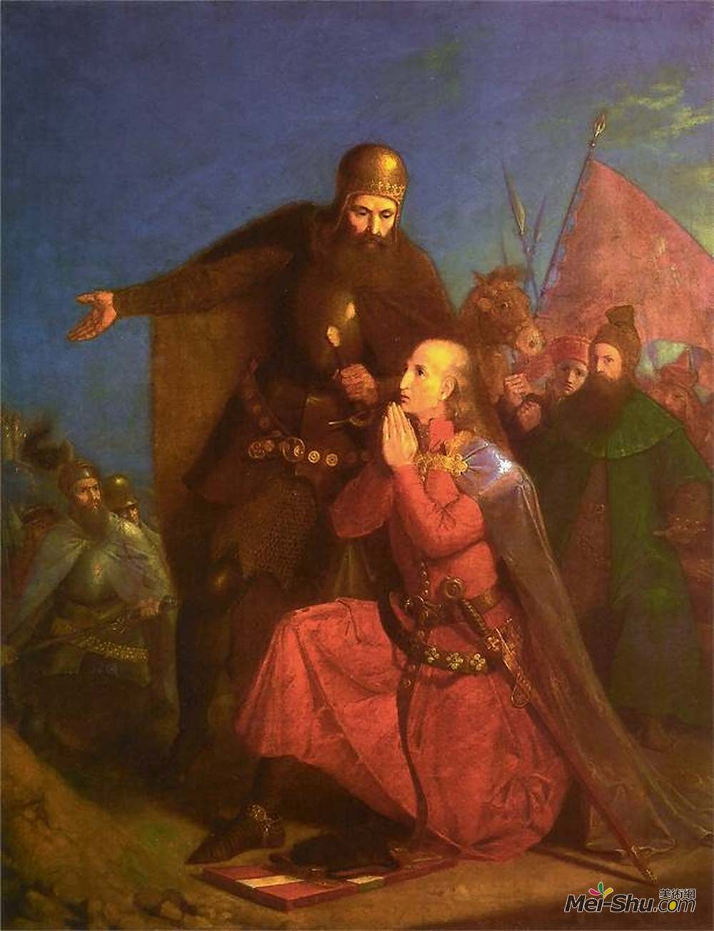 扬·马泰伊科(Jan Matejko)高清作品《杰吉洛与巫婆》