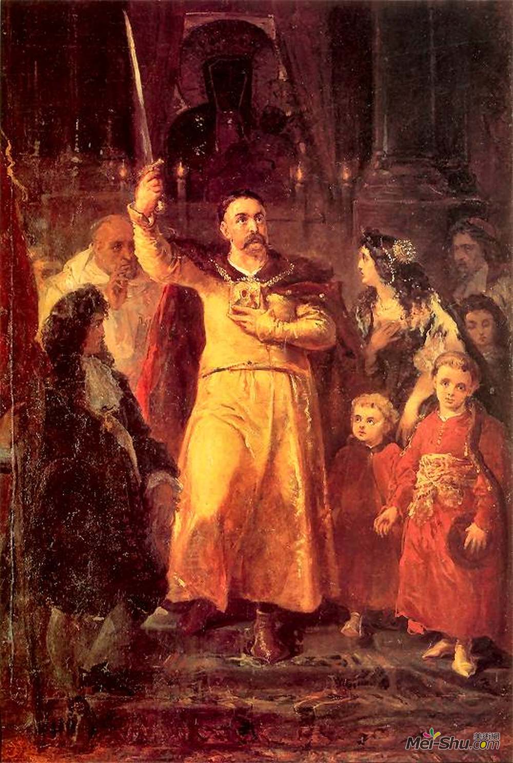 扬·马泰伊科(Jan Matejko)高清作品《索宾斯基三世》