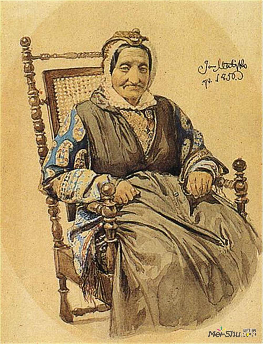 扬·马泰伊科(Jan Matejko)高清作品《犹太女人》