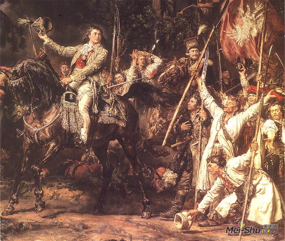 扬·马泰伊科(Jan Matejko)高清作品《科西乌斯科》