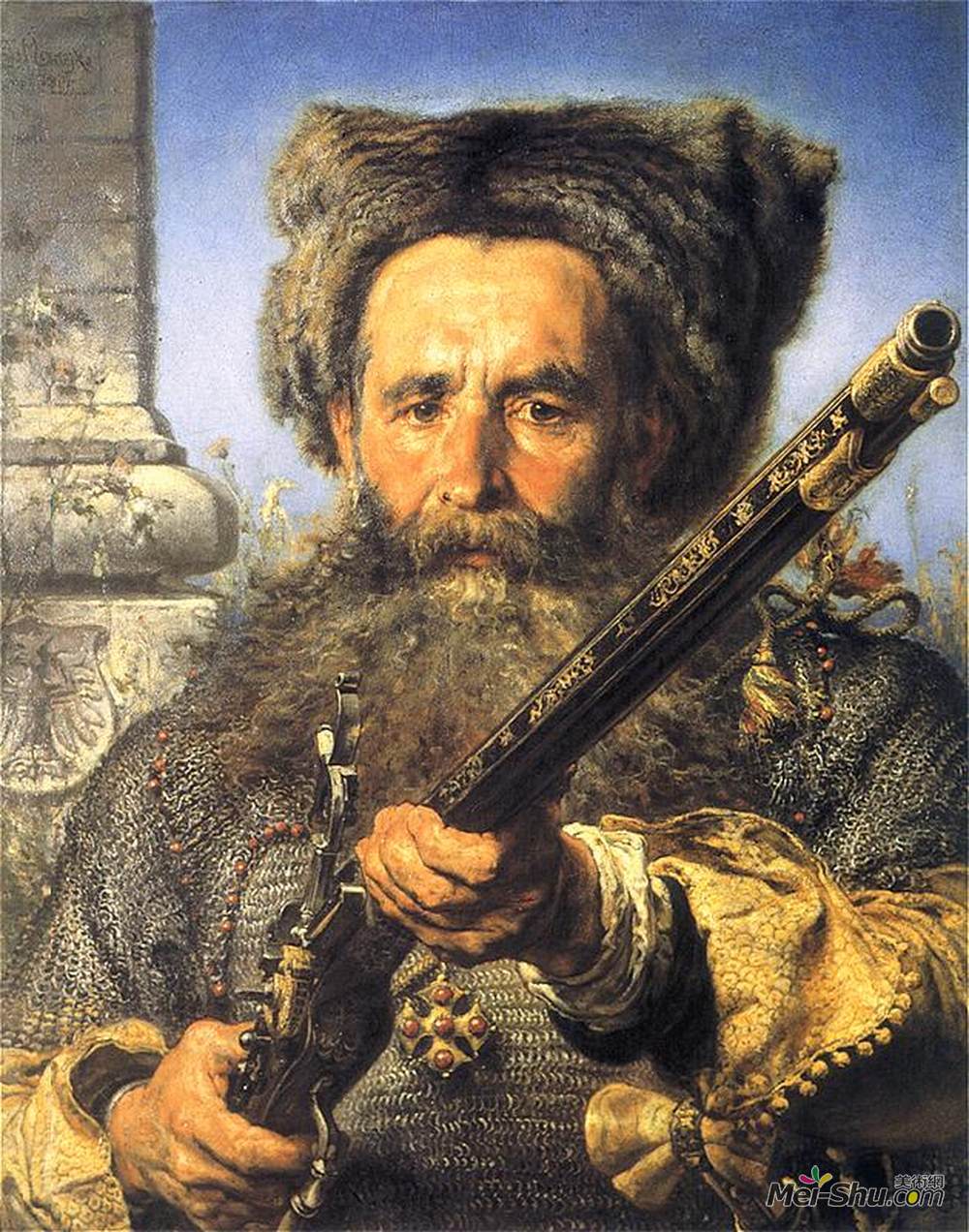 扬·马泰伊科(Jan Matejko)高清作品《奥斯塔菲吉达斯基维茨》