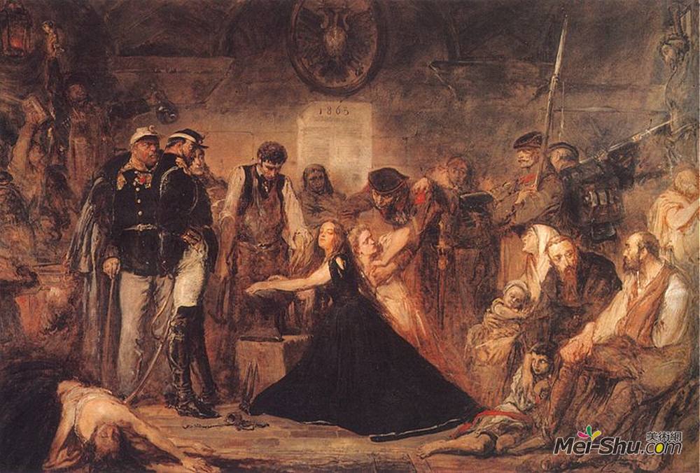 扬·马泰伊科(Jan Matejko)高清作品《波兰》