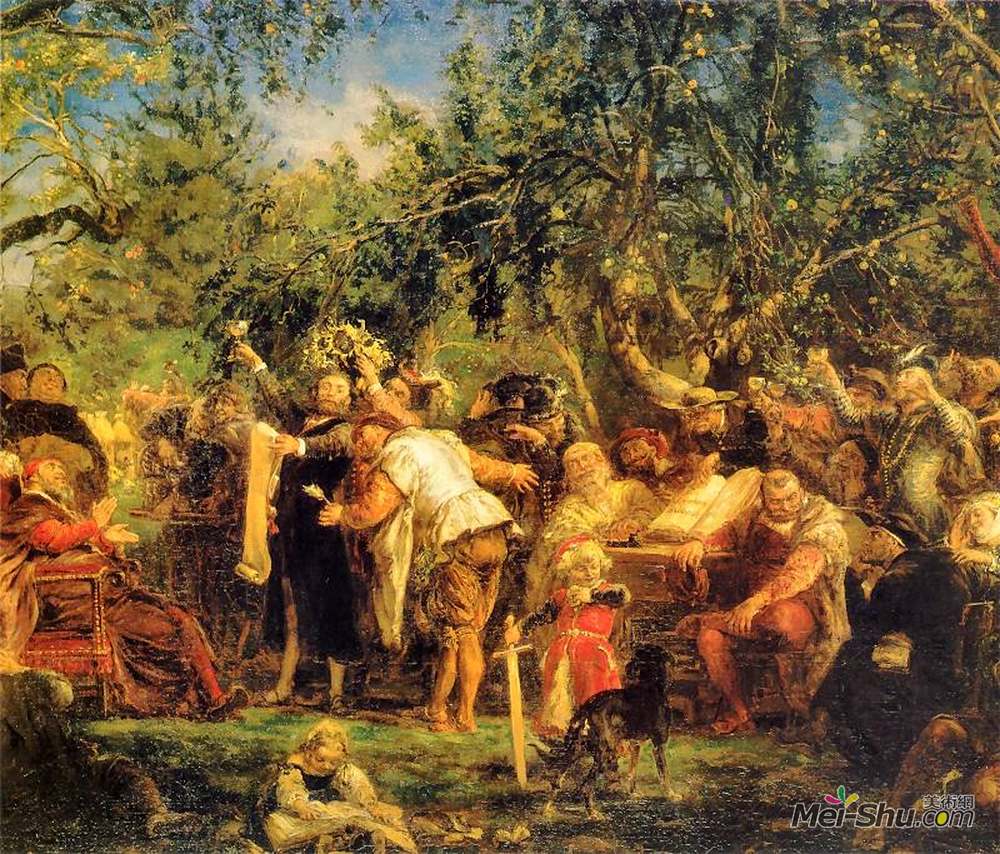 扬·马泰伊科(Jan Matejko)高清作品《巴宾斯卡》