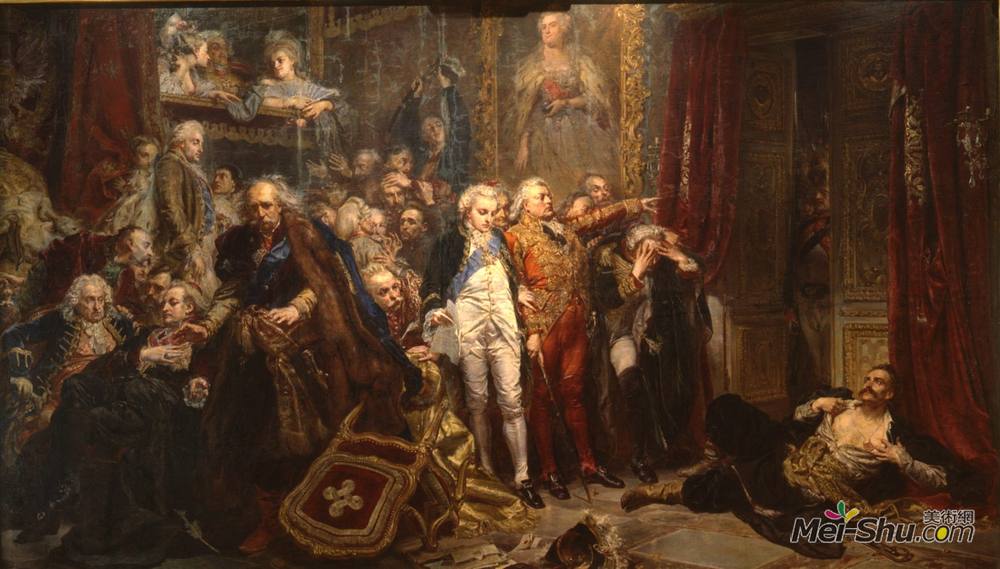 扬·马泰伊科(Jan Matejko)高清作品《波兰的衰落》
