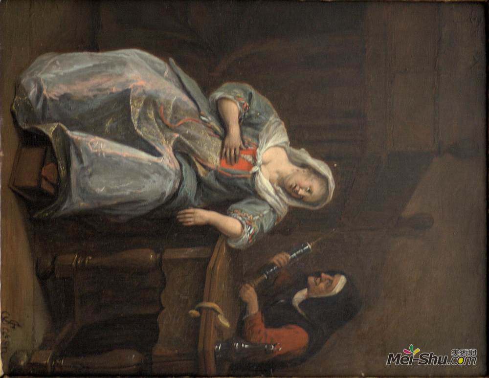 扬·斯蒂恩(Jan Steen)高清作品《病女人》