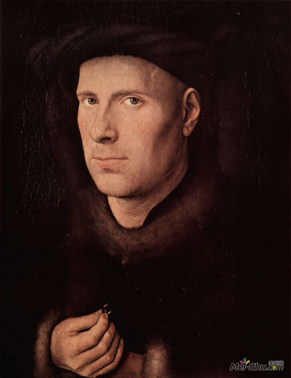 扬·凡·艾克(Jan van Eyck)高清作品《Jan de Leeuw的肖像》