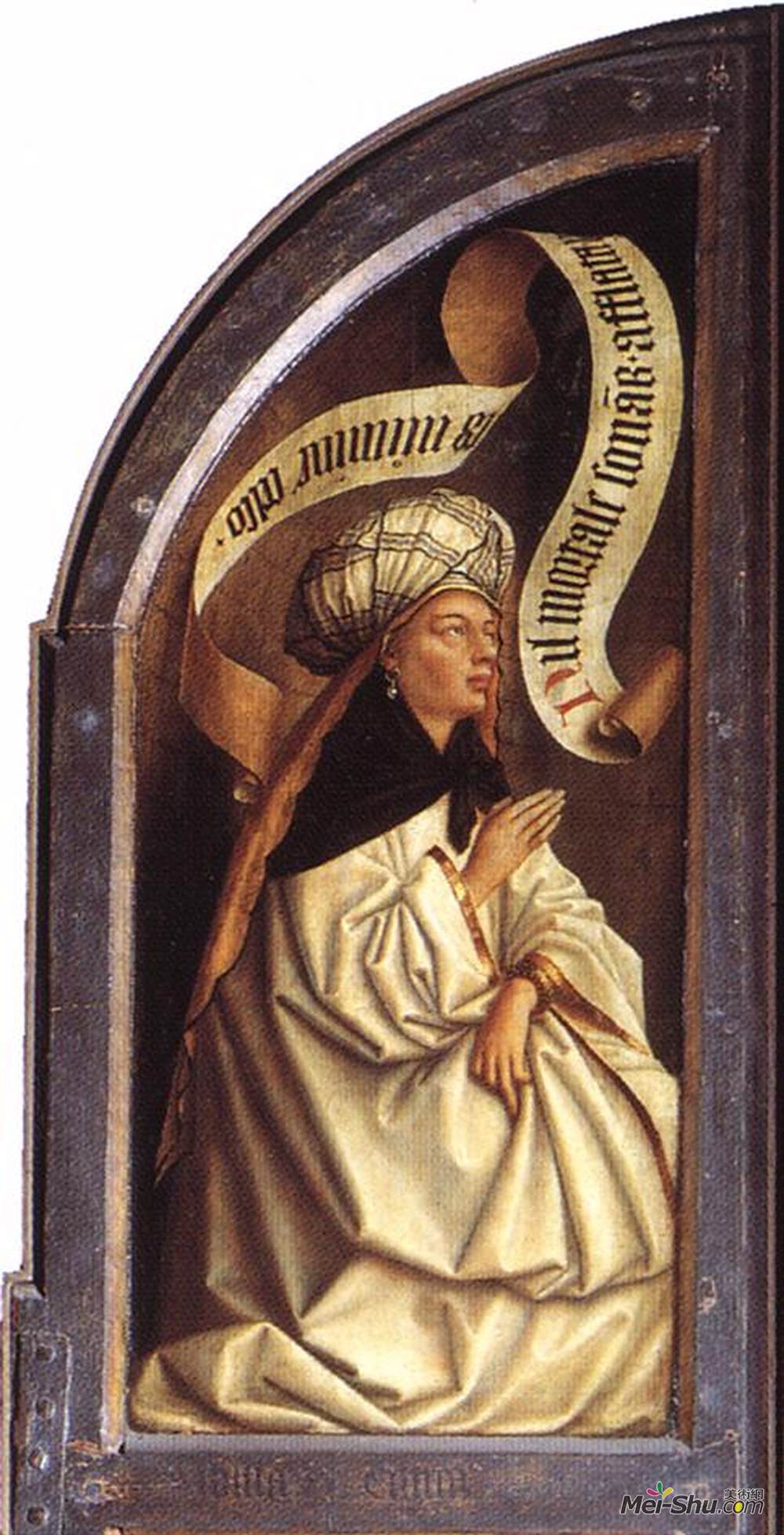 扬·凡·艾克(Jan van Eyck)高清作品《红十字会的锡伯》