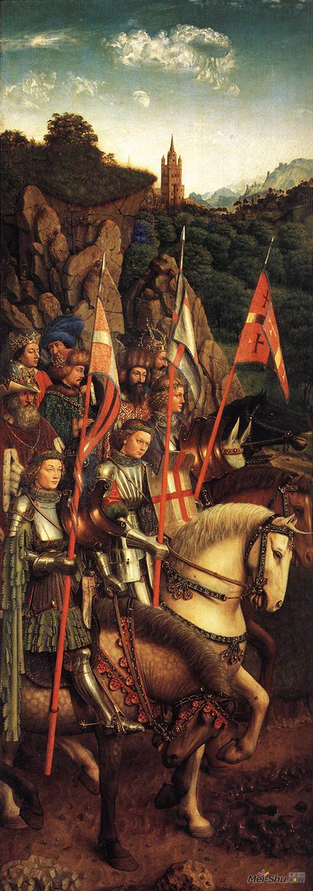 扬·凡·艾克(Jan van Eyck)高清作品《耶稣基督的士兵》