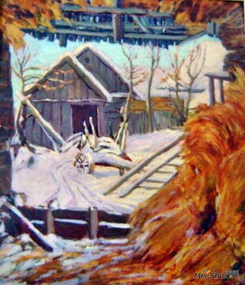雅罗斯拉夫克鲁克(JAROSLAV KELUC)高清作品《冬季农场》