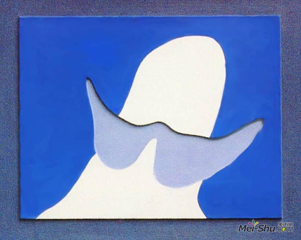 让·阿尔普(Jean Arp)高清作品《胡子头》