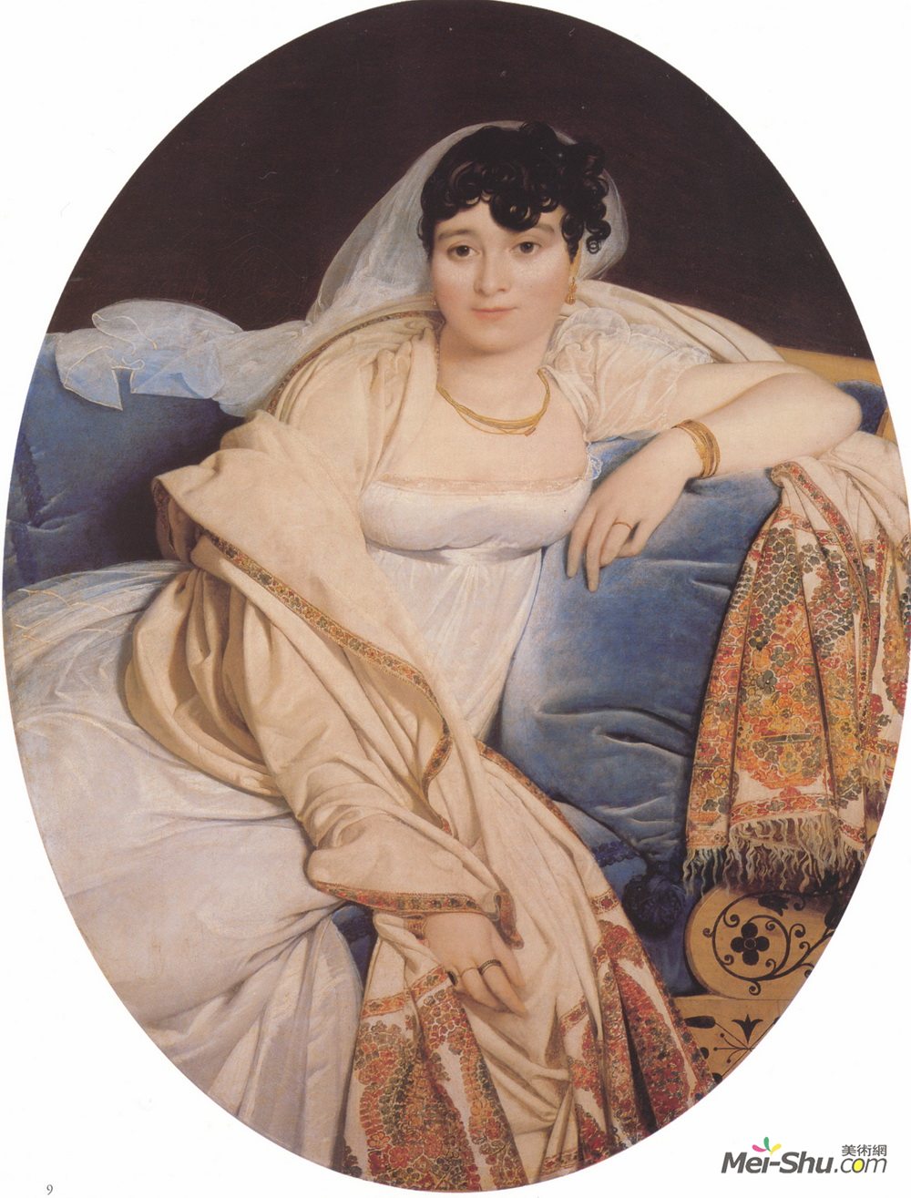 安格尔(jean auguste dominique ingres)高清作品《portrait of