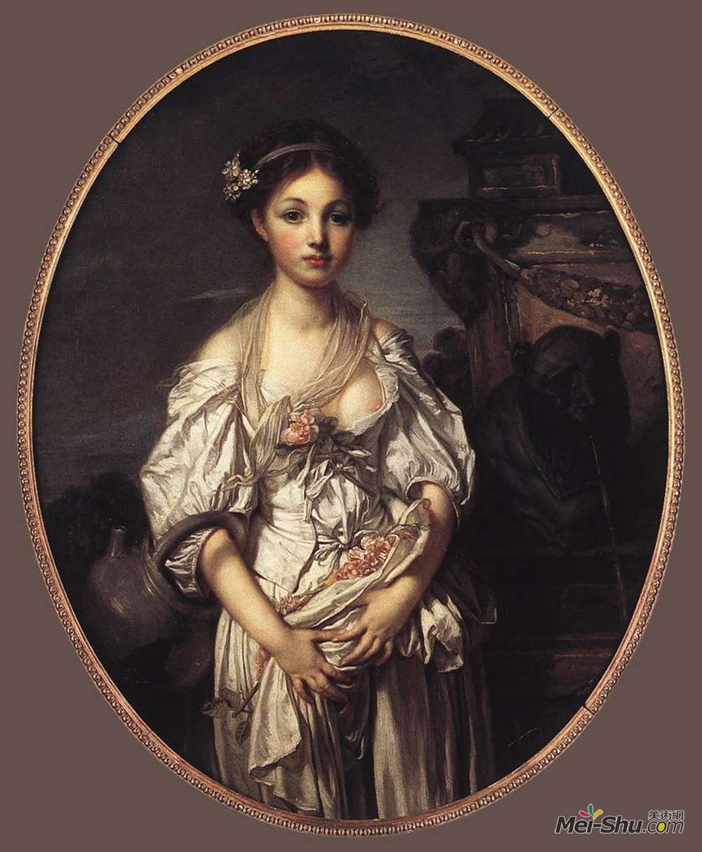 让·巴蒂斯特·格勒兹(Jean-Baptiste Greuze)高清作品《破碎投手》