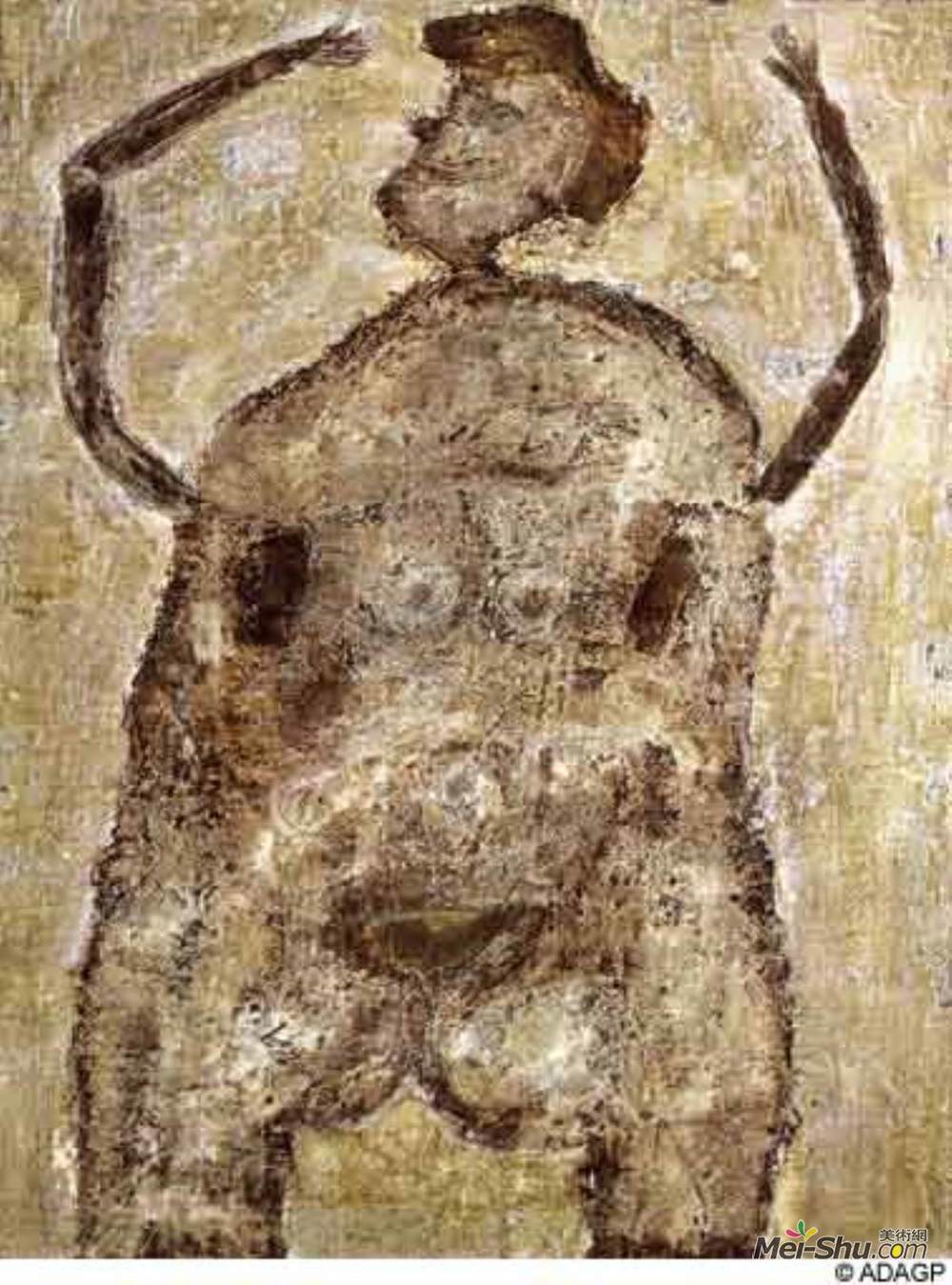 让·杜布菲(Jean Dubuffet)高清作品《泰迪熊》