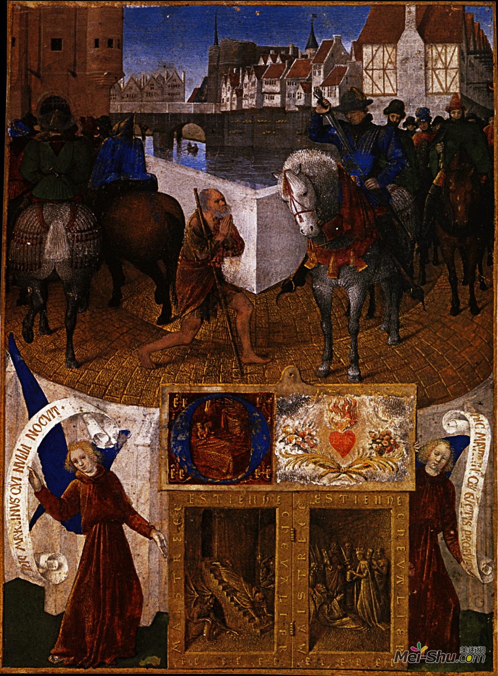 让·富盖(Jean Fouquet)高清作品《圣马丁慈善组织》