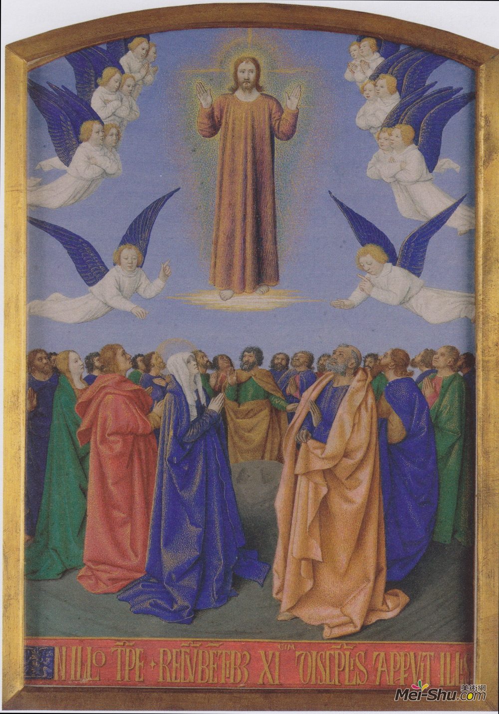 让·富盖(Jean Fouquet)高清作品《圣灵的提升》