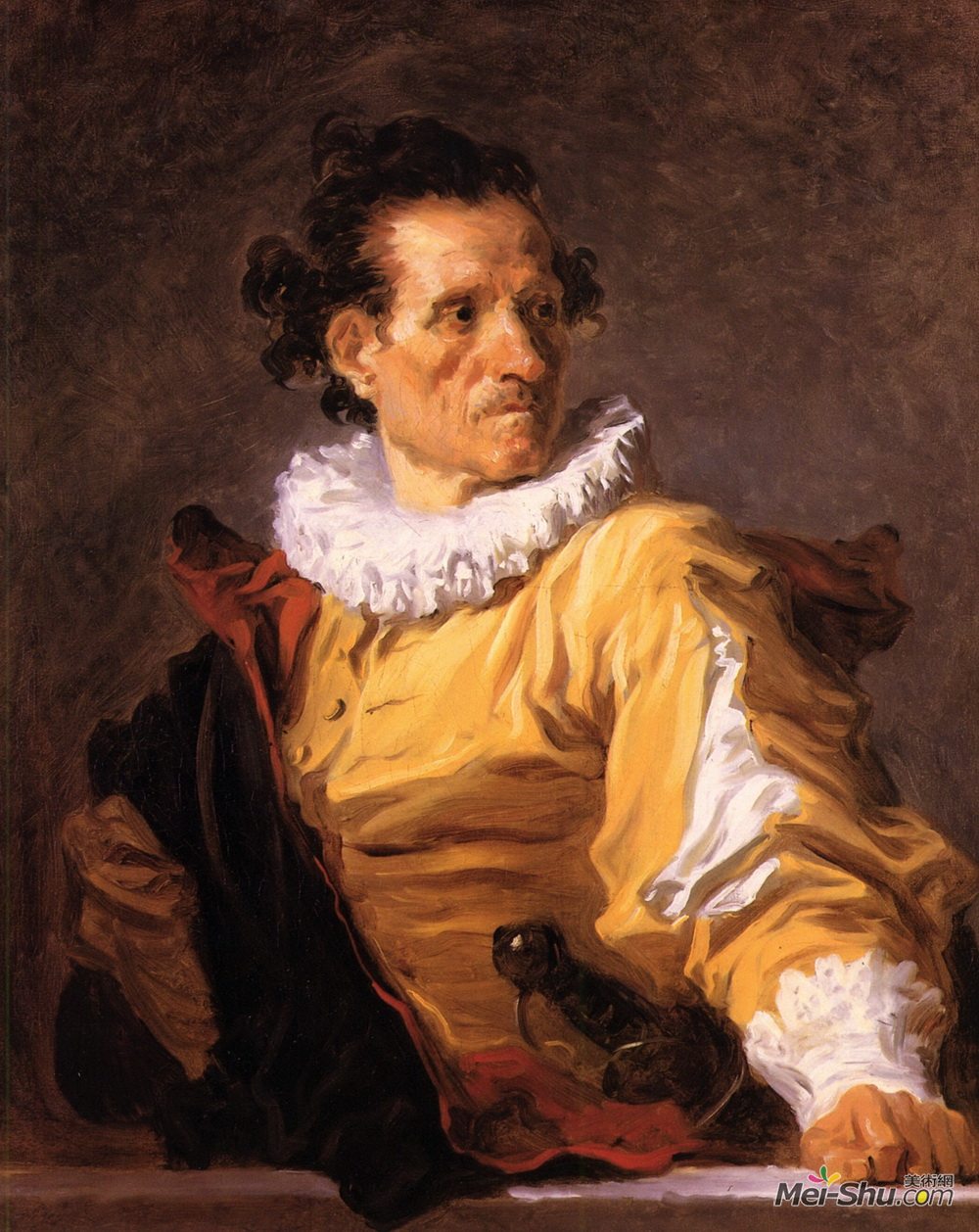 让-奥诺雷·弗拉贡纳尔(Jean-Honore Fragonard)高清作品《勇士》