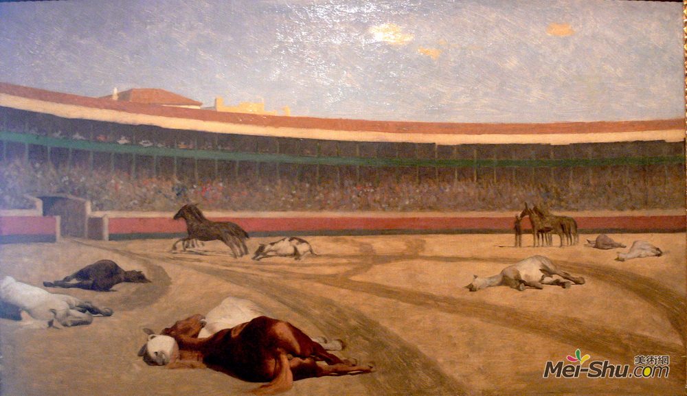 让·莱昂·热罗姆(Jean-Leon Gerome)高清作品《末日的结束》