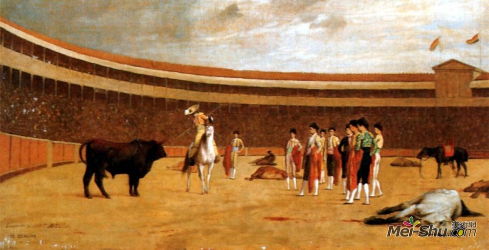 让·莱昂·热罗姆(Jean-Leon Gerome)高清作品《皮卡多》