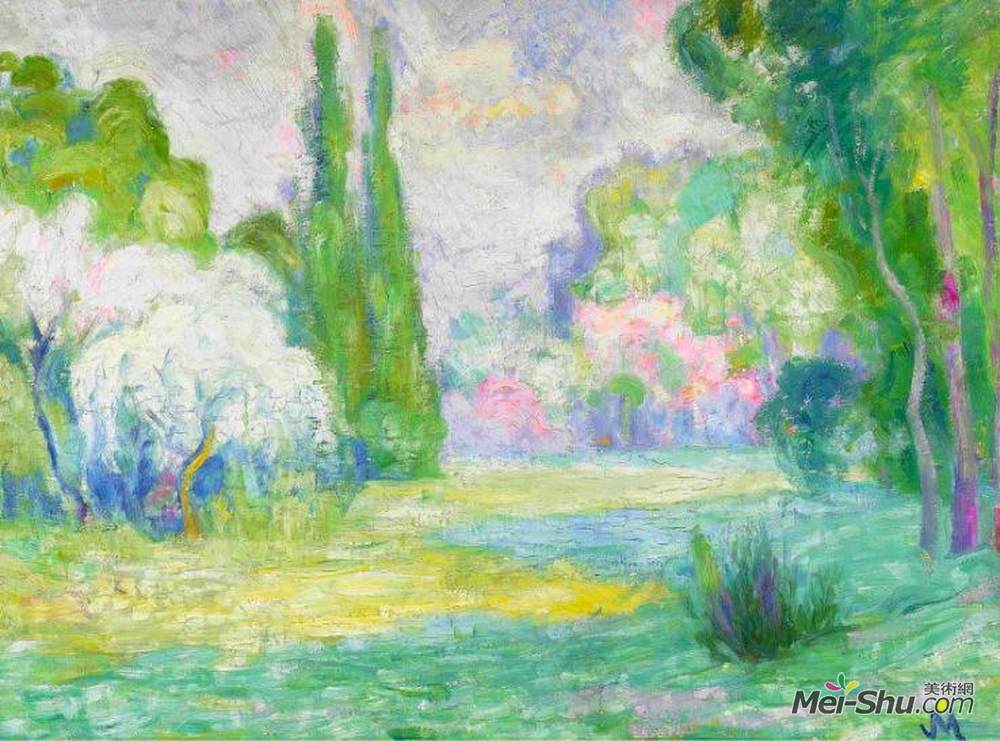 让·梅金杰(Jean Metzinger)高清作品《克雷雷尔》