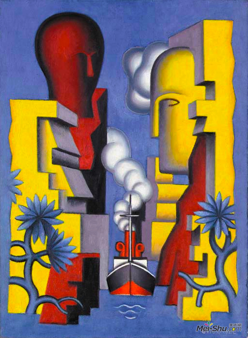 让·梅金杰(Jean Metzinger)高清作品《科林斯》