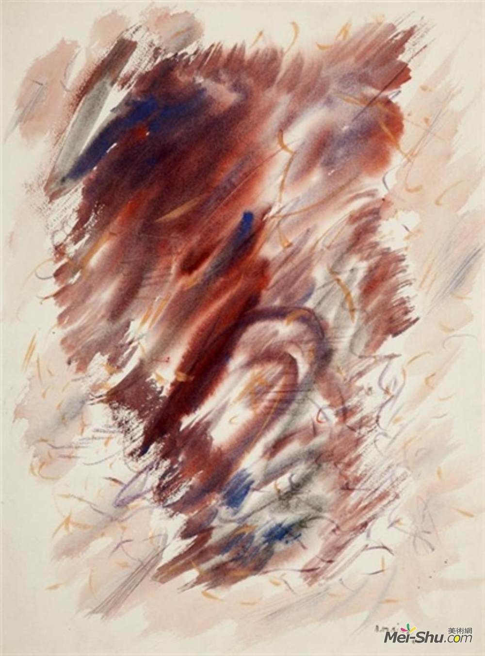 让雷内巴扎因(Jean Rene Bazaine)高清作品《作文摘要》