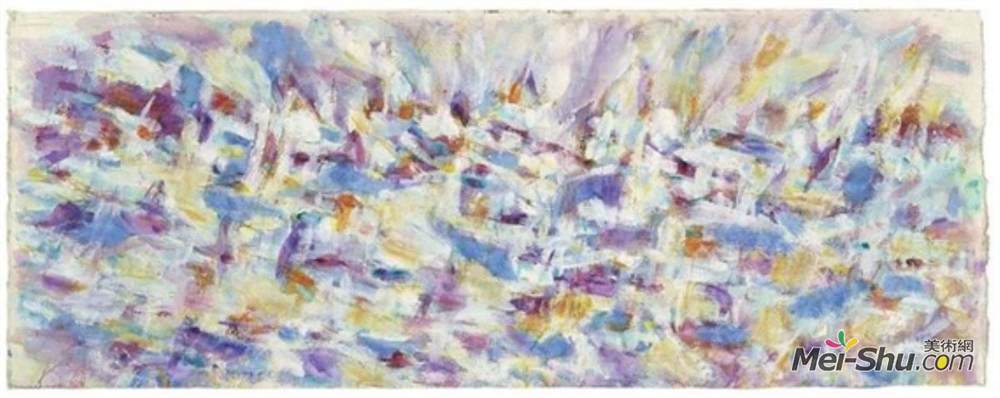 让雷内巴扎因(Jean Rene Bazaine)高清作品《Mar&ée haute &à midi》