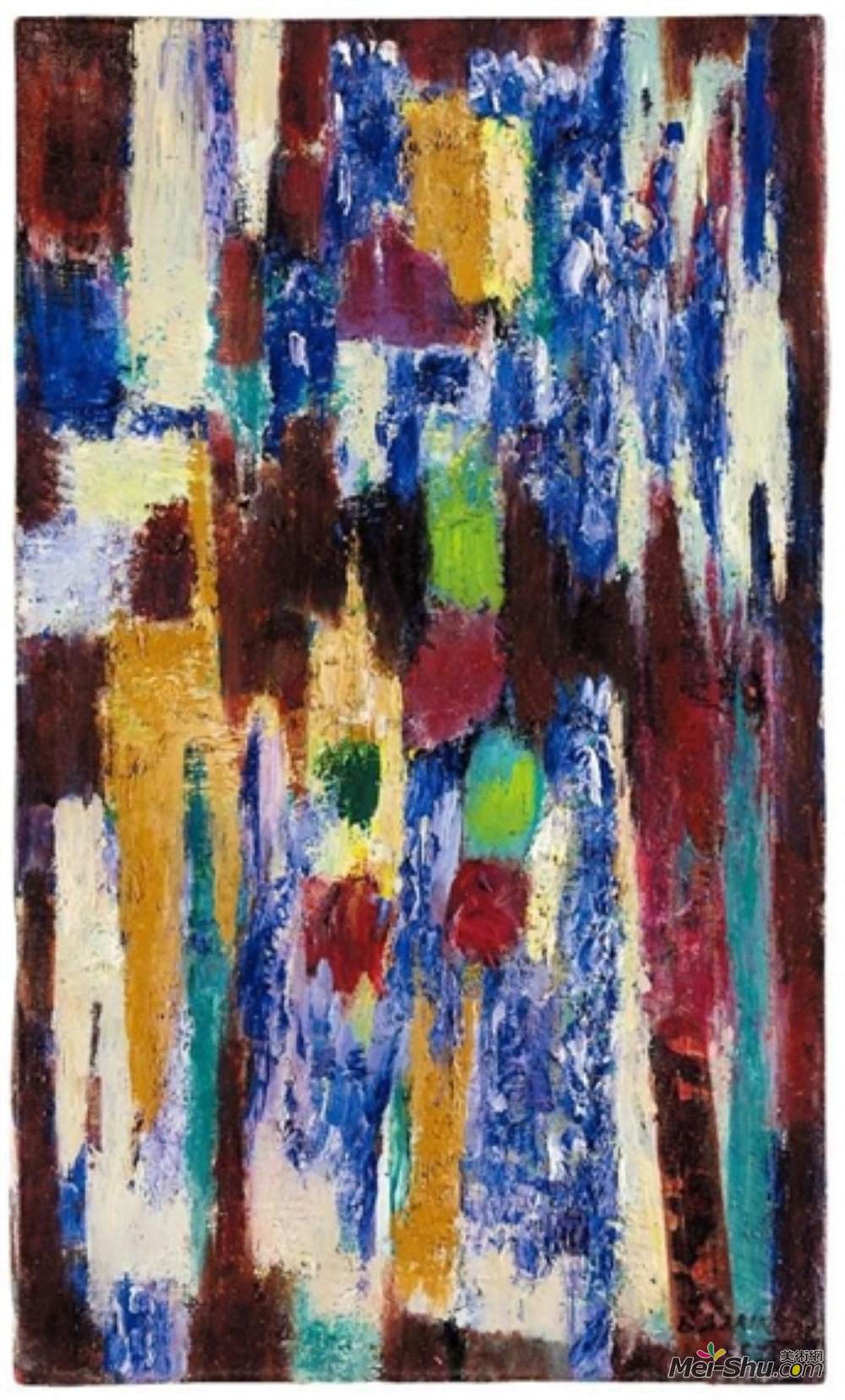 让雷内巴扎因(Jean Rene Bazaine)高清作品《Soir &à Veere》