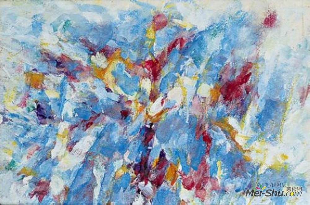 让雷内巴扎因(Jean Rene Bazaine)高清作品《未知标题》