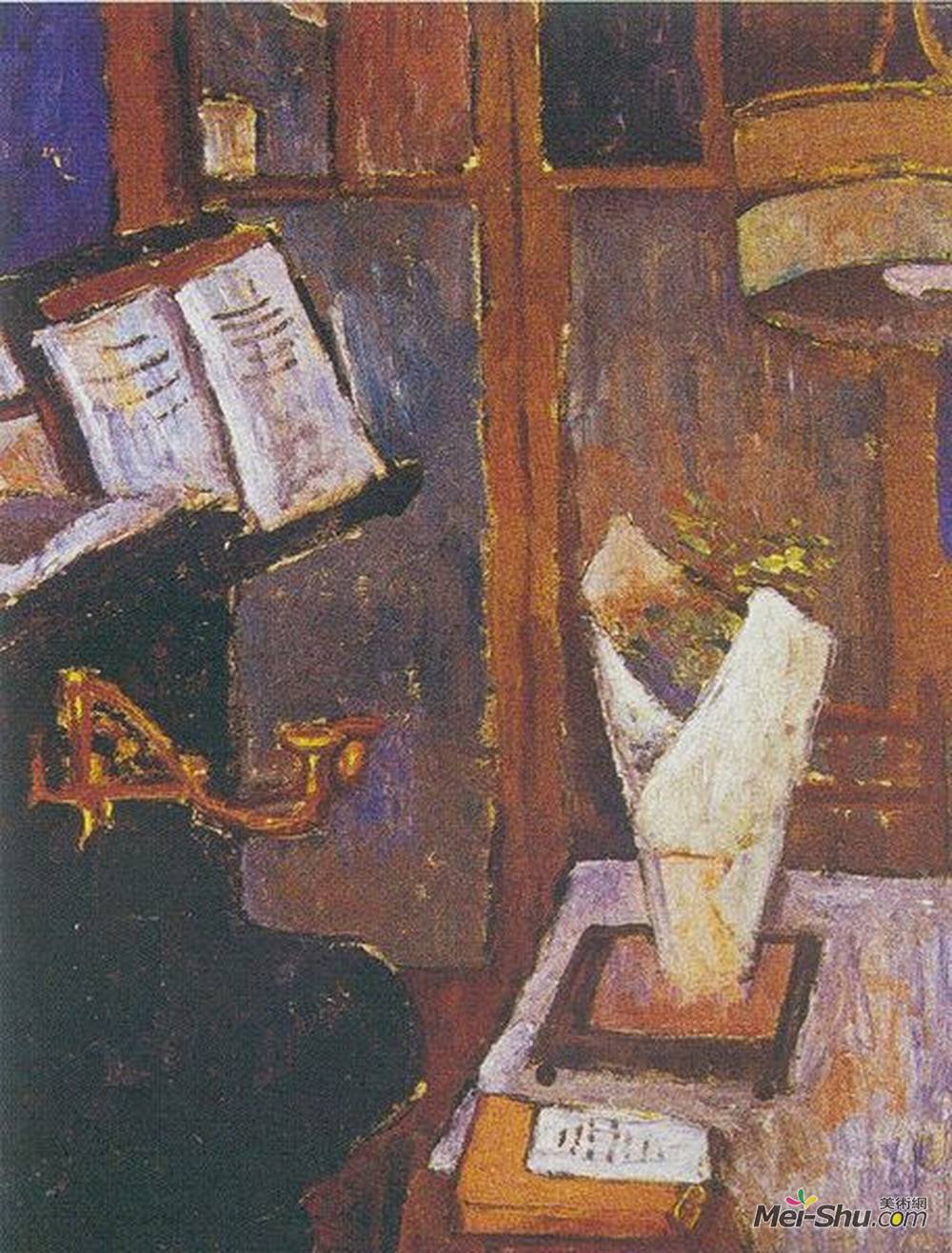 珍妮·赫布特尼(Jeanne Hébuterne)高清作品《自然之魂》