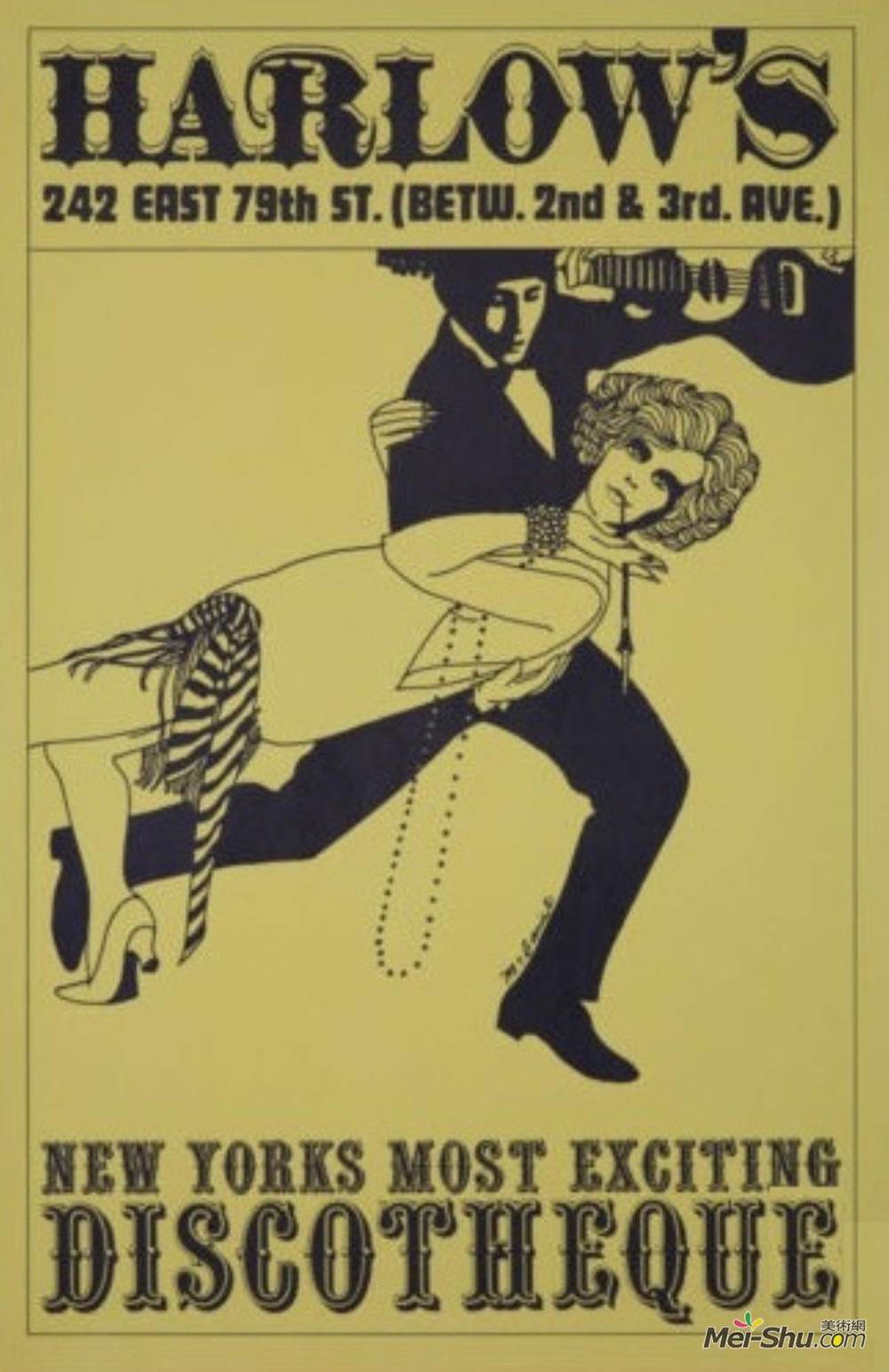 杰里·麦克丹尼尔(Jerry W. McDaniel)高清作品《黄色哈罗海报》