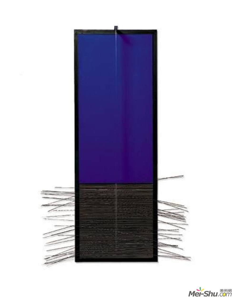 赫苏斯·拉斐尔·索托(Jesus Rafael Soto)高清作品《蓝色垂直线》
