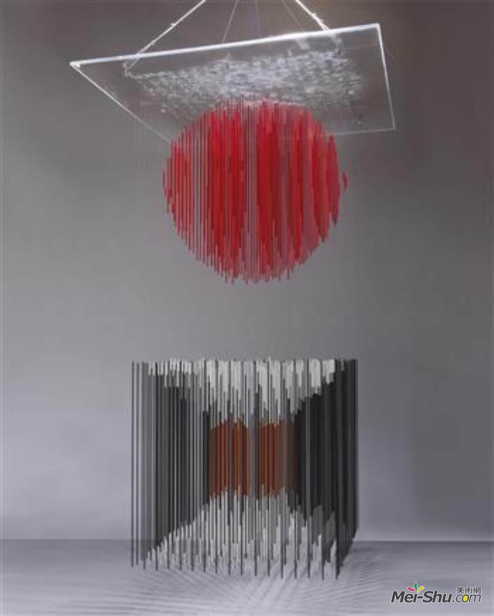 赫苏斯·拉斐尔·索托(Jesus Rafael Soto)高清作品《圆桶和虚拟球体》