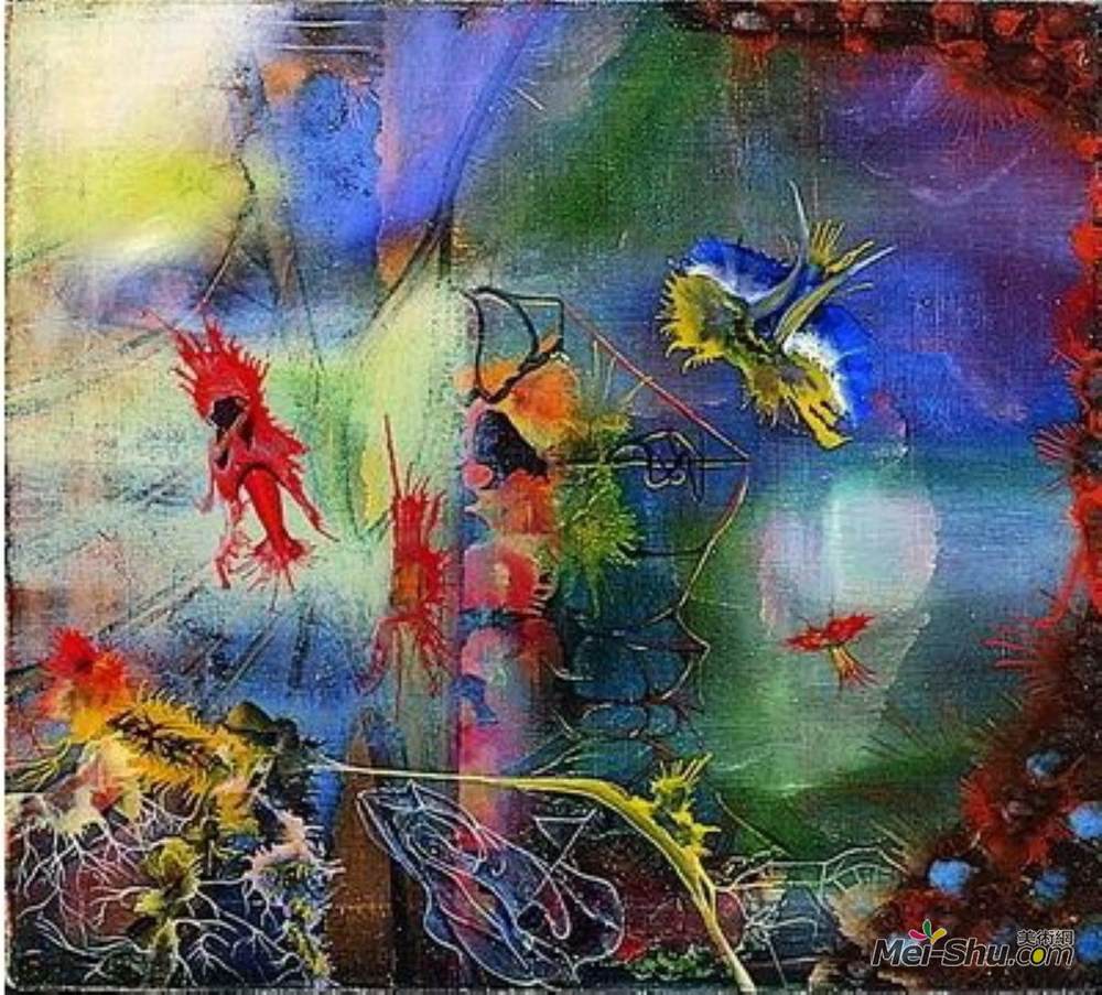 吉米·埃恩斯特(Jimmy Ernst)高清作品《超现实的》