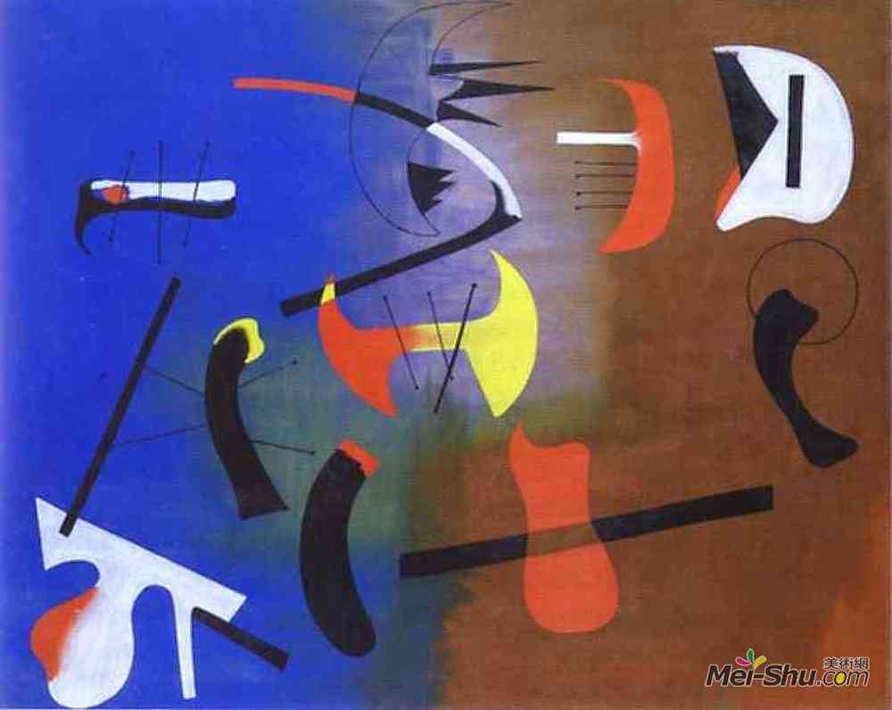 胡安·米罗(Joan Miro)高清作品《绘画》