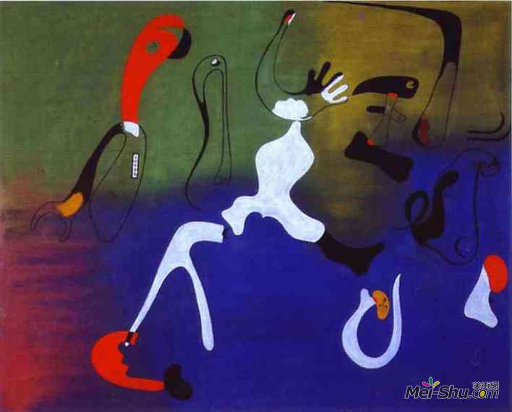 胡安·米罗(Joan Miro)高清作品《作文》