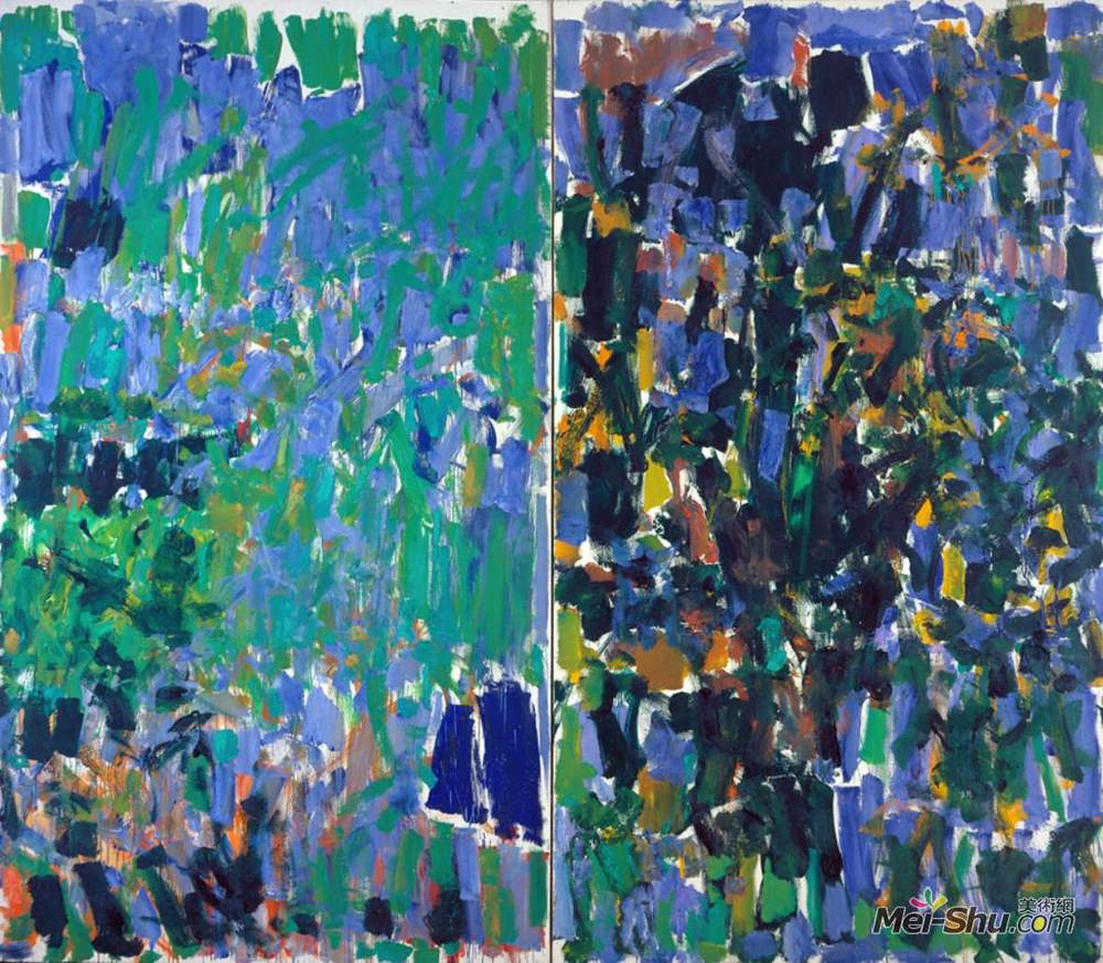 霍安·米切尔(Joan Mitchell)高清作品《跟、坐、呆》