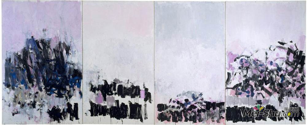 霍安·米切尔(Joan Mitchell)高清作品《玫瑰人生》