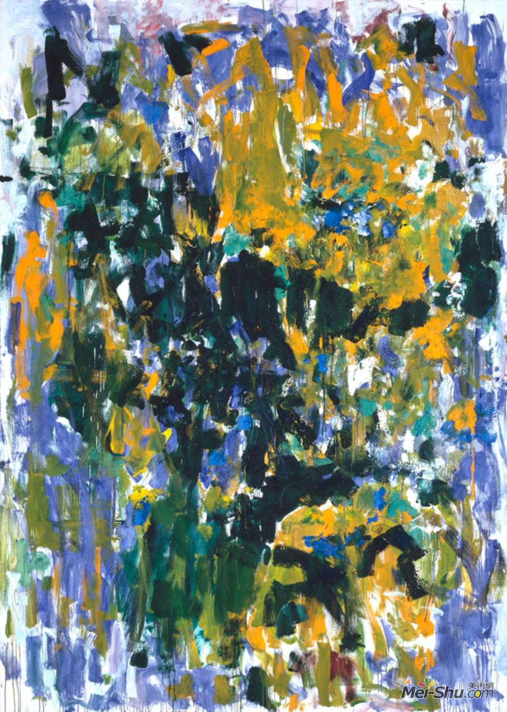 霍安·米切尔(Joan Mitchell)高清作品《樟脑醇》