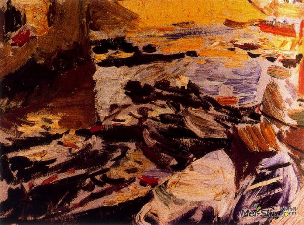 华金·索罗拉(Joaquín Sorolla)高清作品《通道口》