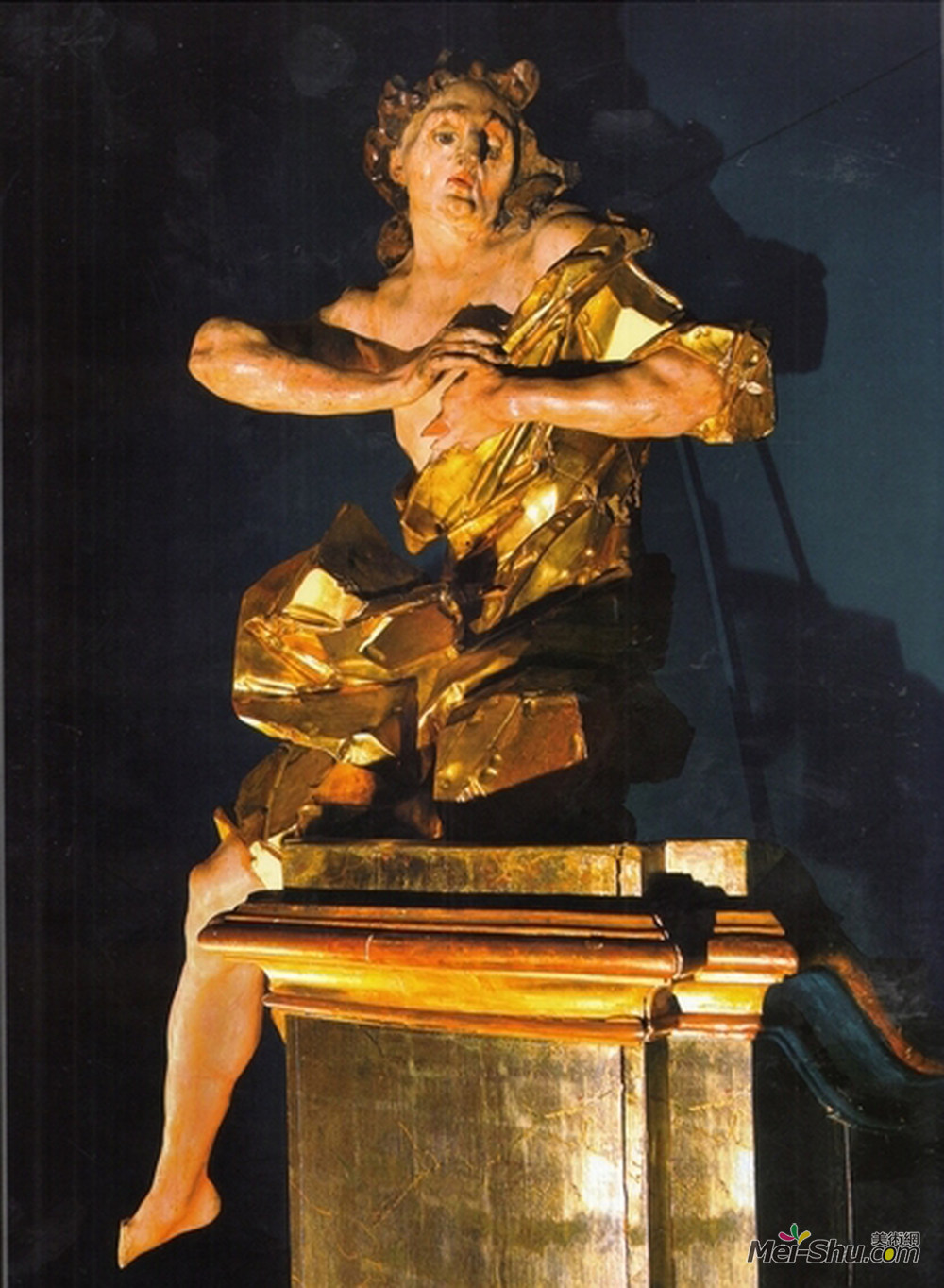 约翰·格奥尔·品泽尔(Johann Georg Pinzel)高清作品《天使》