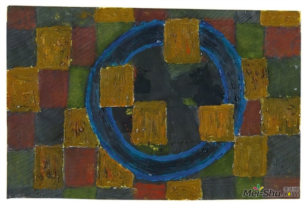 约翰内斯·伊顿(Johannes Itten)高清作品《克里斯与方方》