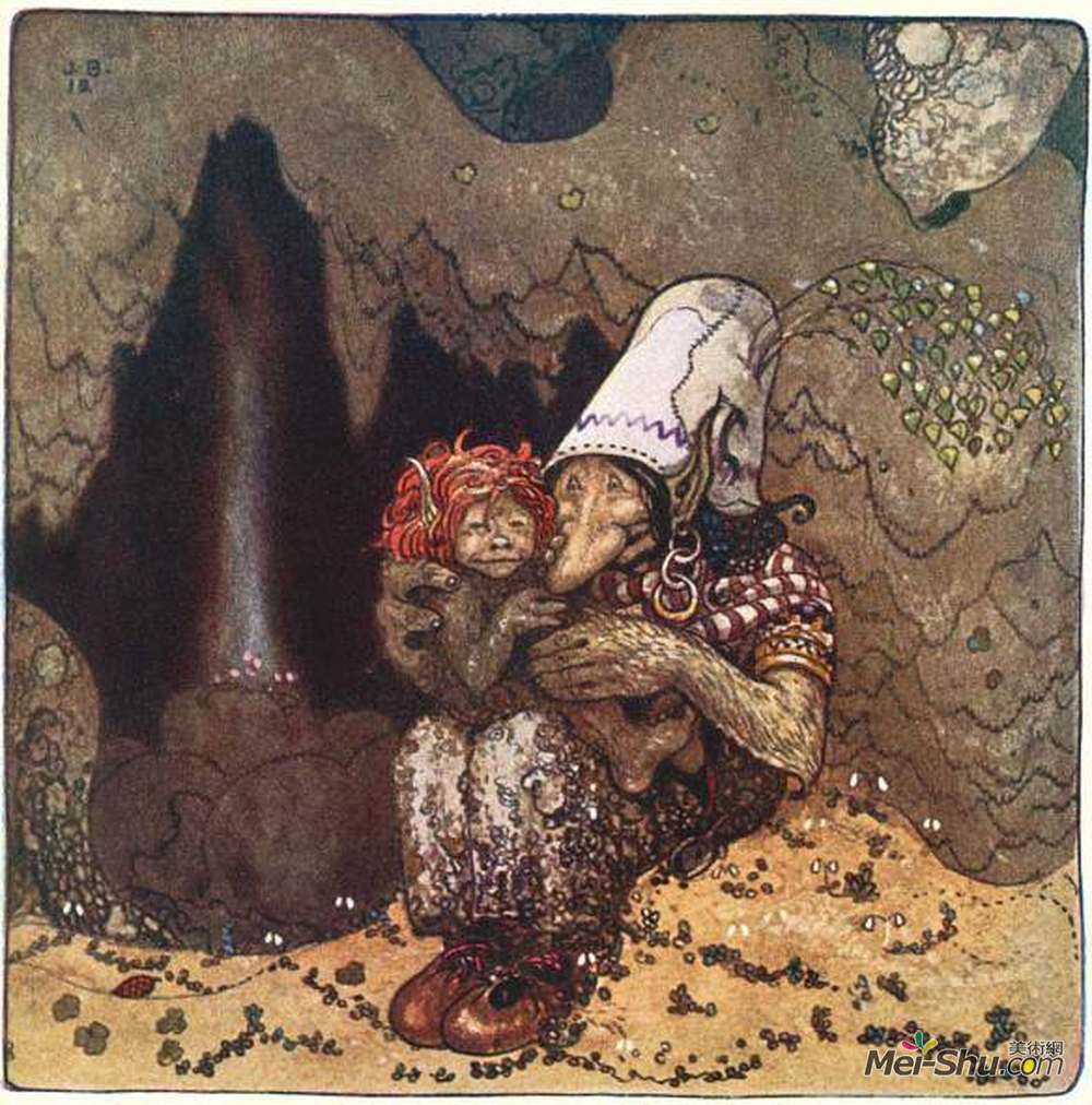 约翰·鲍尔(John Bauer)高清作品《天童》