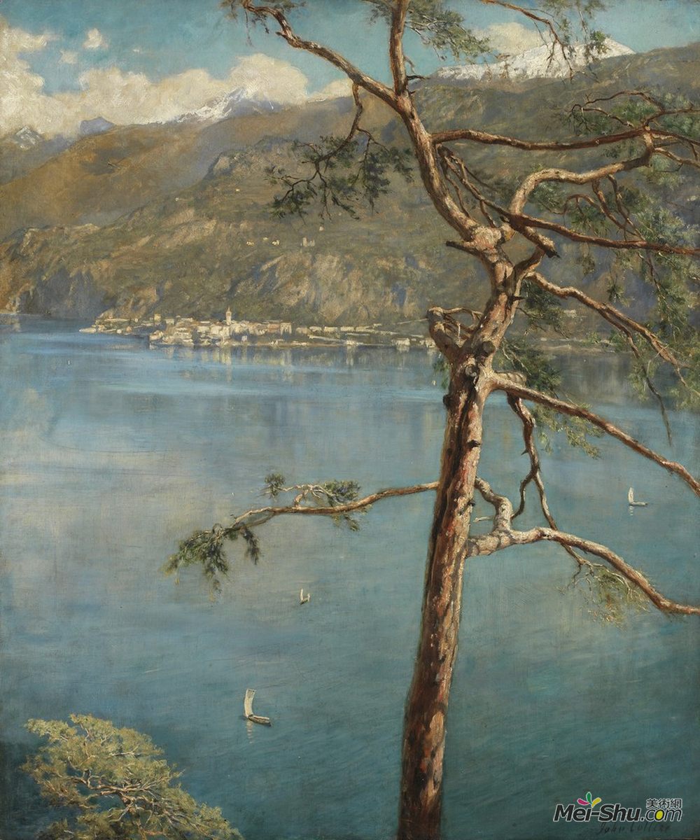 约翰·柯里尔(John Collier)高清作品《Spring at Cadenabbia》