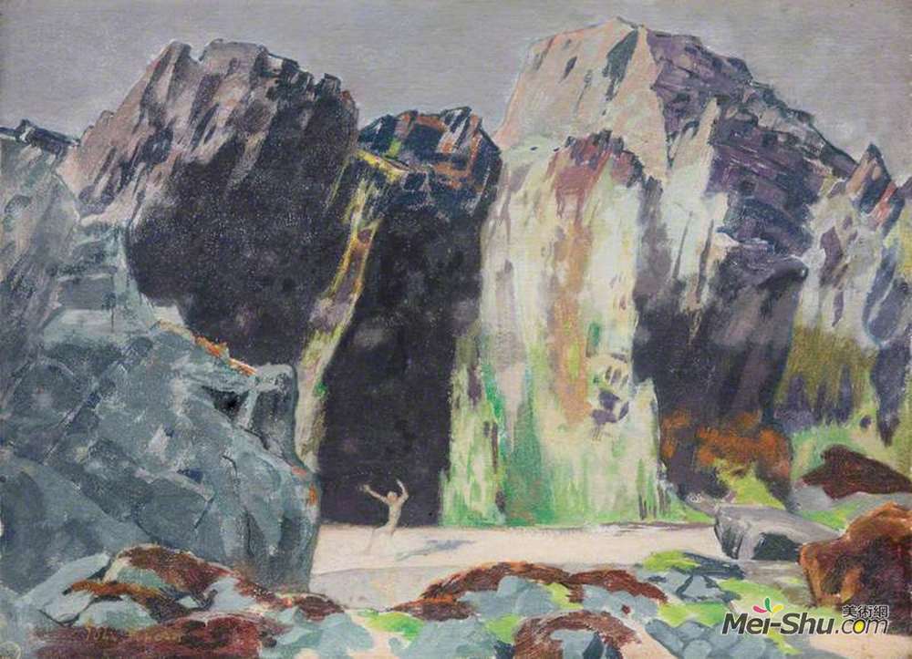 约翰·邓肯(John Duncan)高清作品《海滩景色》