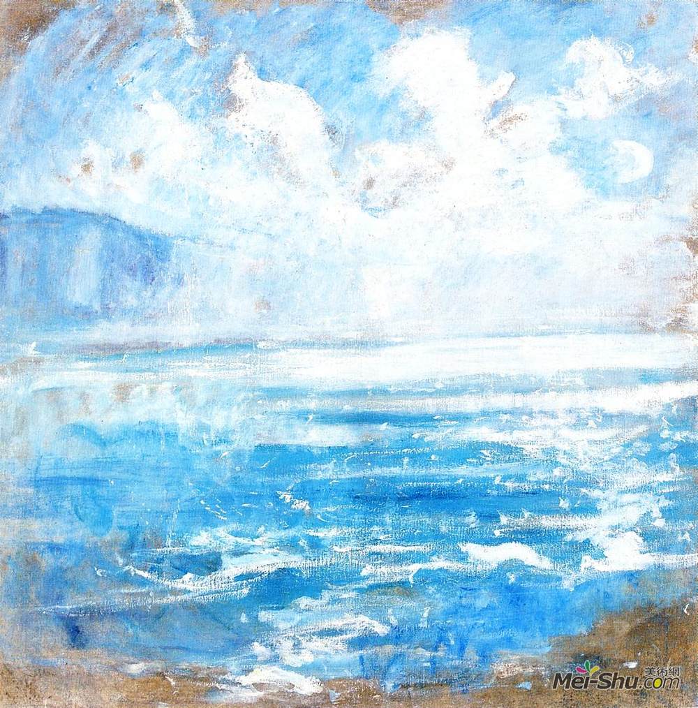 约翰·亨利·特瓦克特曼(John Henry Twachtman)高清作品《尼亚加拉峡谷》