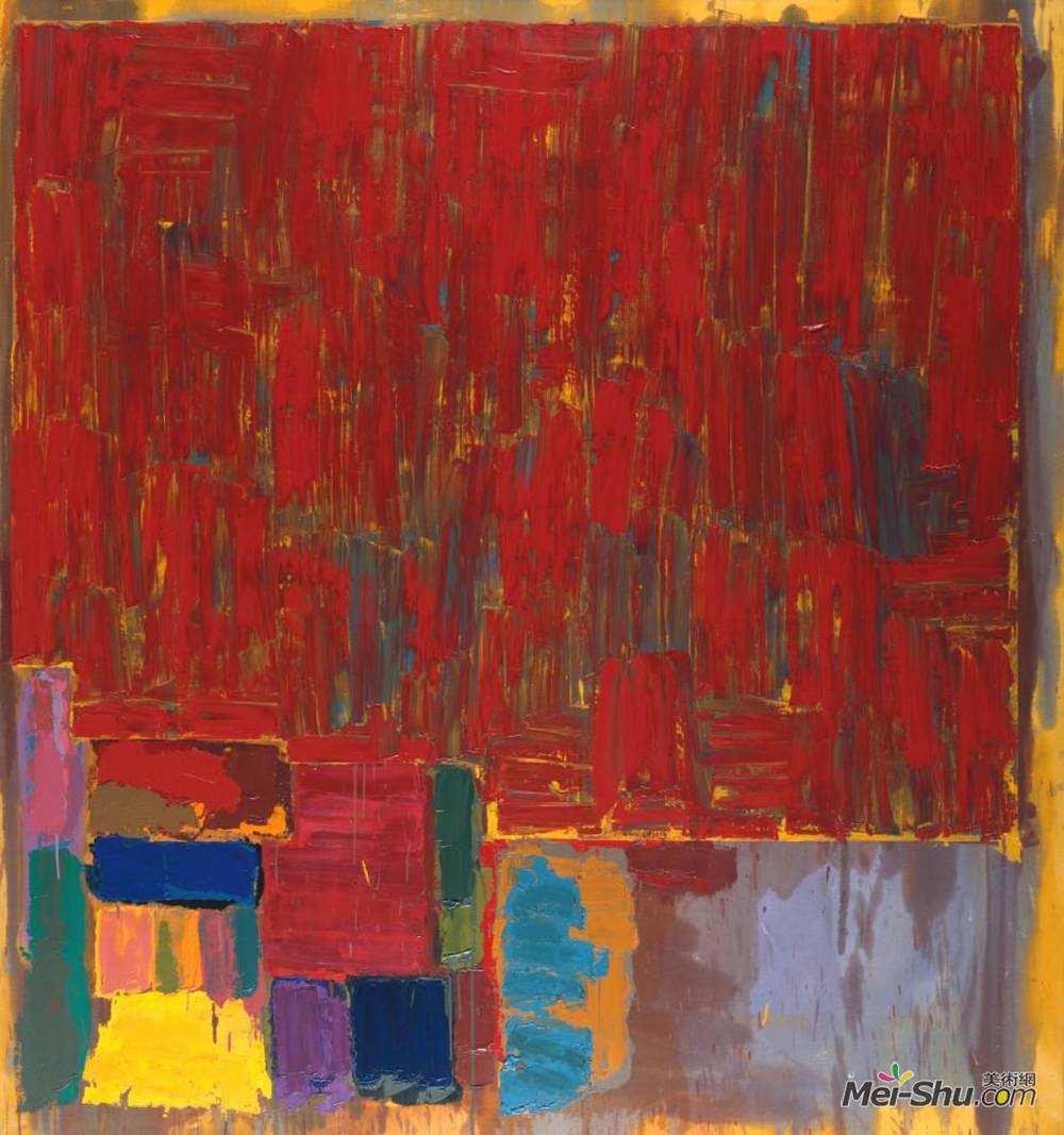 约翰·霍伊兰(John Hoyland)高清作品《萨拉森》