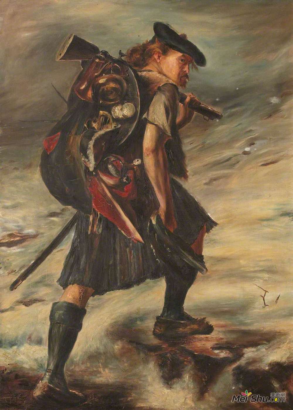 约翰·比蒂(John Pettie)高清作品《解散》