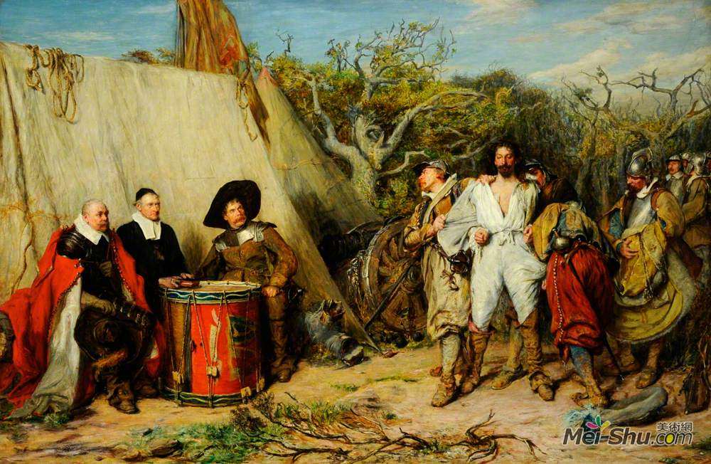 约翰·比蒂(John Pettie)高清作品《鼓楼军事法庭》