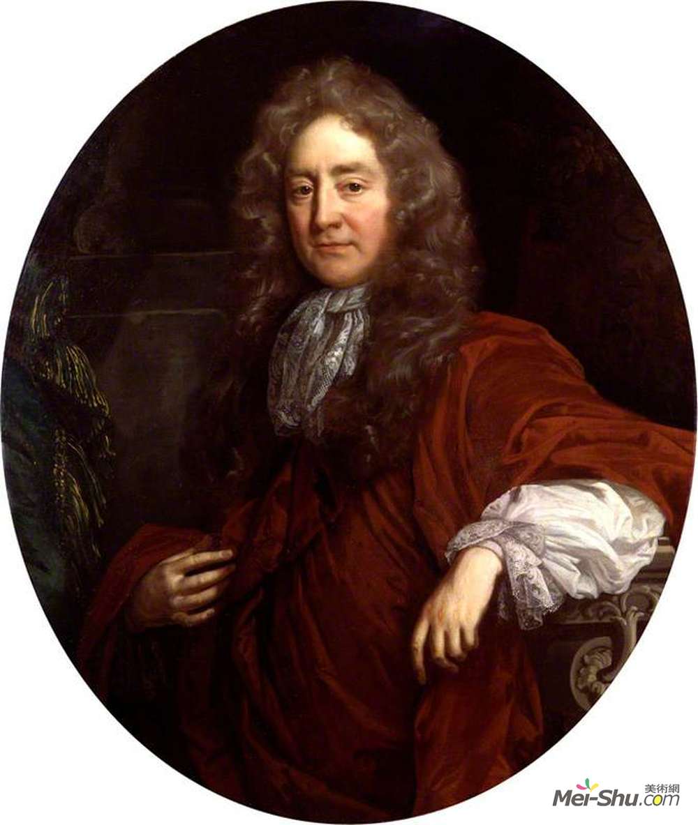 约翰·莱利(John Riley)高清作品《Sir Josiah Child, Bt》
