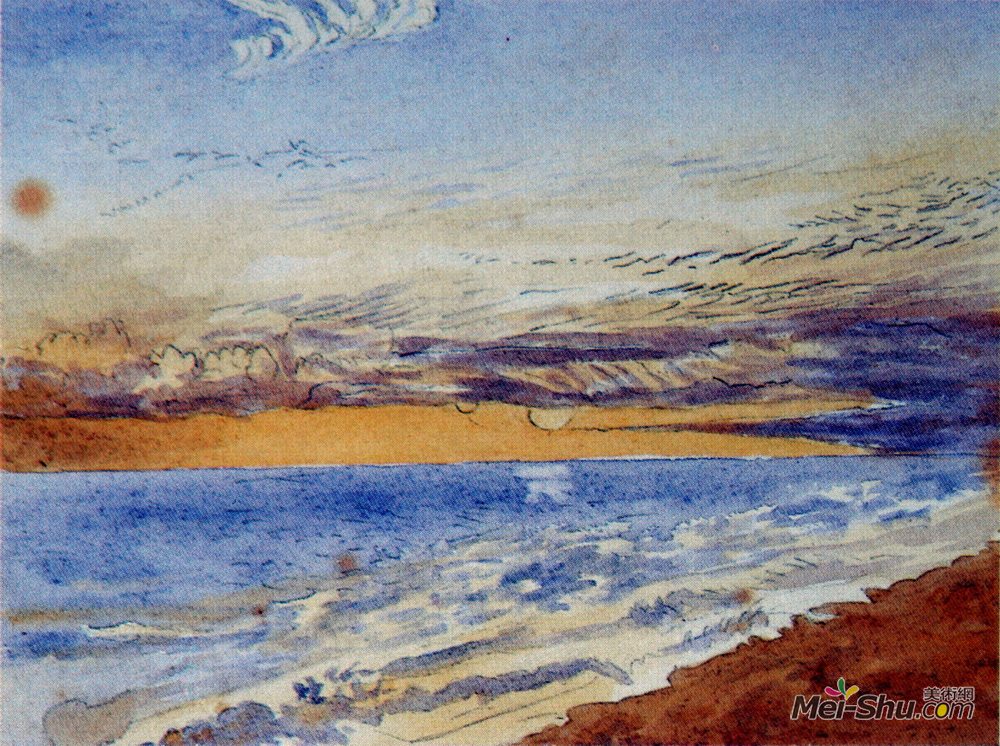 约翰·罗斯金(John Ruskin)高清作品《海况》